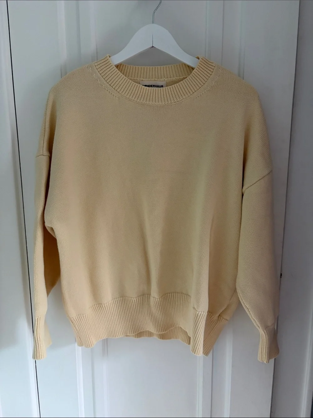 Sonderhaus • Cotton Gwendolyn Sweater in Butter (Size M)